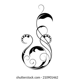 Vector illustration of ornate