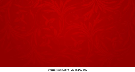 vector illustration ornate floral pattern decorative dark red color for Presentations marketing, decks, ads, books covers, Digital interfaces, print design templates material, wedding invitation cards