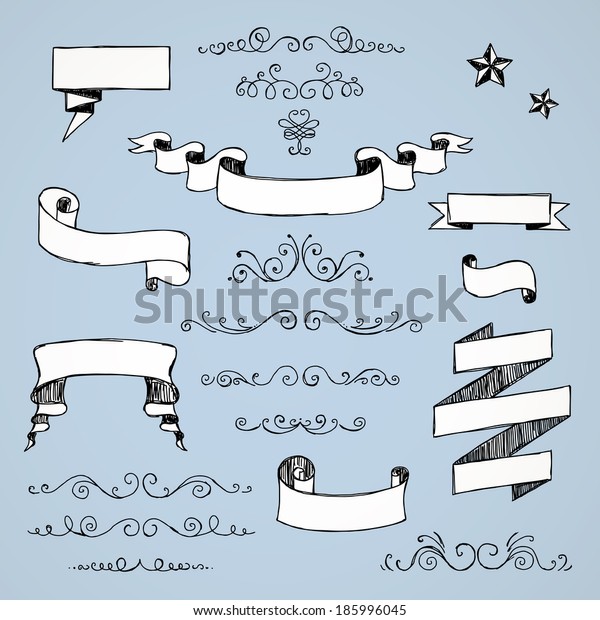 Vector\
Illustration of Ornate Frames and Scroll\
Elements