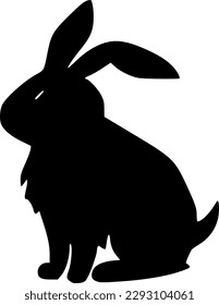 vector illustration ot rabbit icon