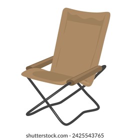 Vector illustration of outdoor chair