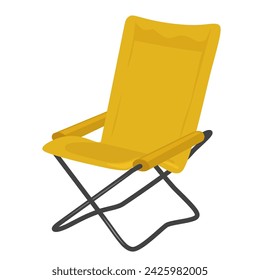 Vector illustration of outdoor chair