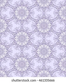 vector illustration, outline, seamless pattern, mandala, abstract, floral ornament, element for design, east, boho