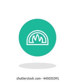 Vector illustration of oven icon