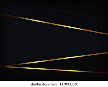 Vector illustration of overlap layout on dark blue papers, abstract background for card template, poster, and invitation.