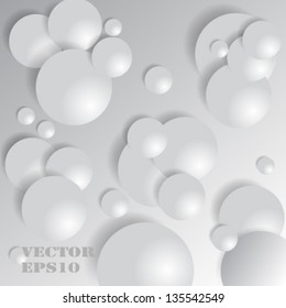 Vector illustration Overlapping Circles Concept Design - eps10