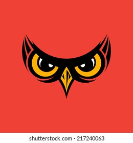 Vector illustration of owl