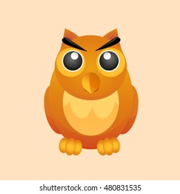 vector illustration Owl