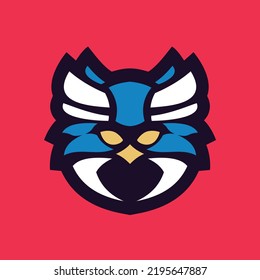 Vector Illustration of Owl Mascot Logo