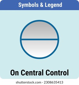 Vector Illustration for P and ID Symbols Legends