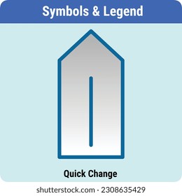 Vector Illustration for P and ID Symbols Legends