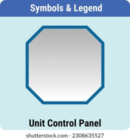 Vector Illustration for P and ID Symbols Legends
