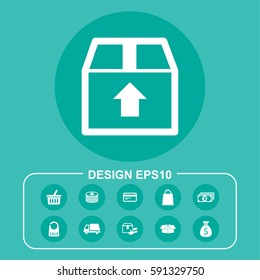 Vector Illustration Packing Icon