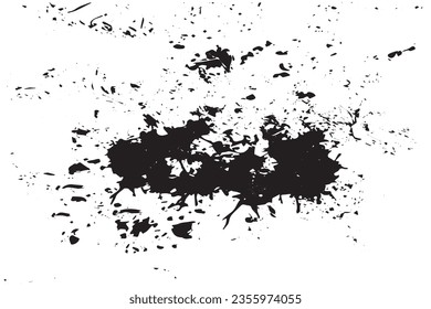  vector illustration of paint drop texture