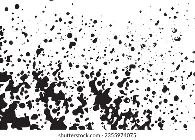  vector illustration of paint drop texture