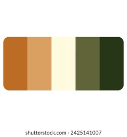 Vector illustration with palette. Color matching color palette. Fashion Trend Color guide palette. RGB HEX color guide Swatch Catalog Collection. Suitable for Branding.
