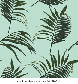 Vector illustration. Palm pattern