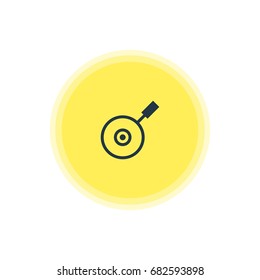 Vector Illustration Of Pan Icon. Beautiful Restaurant Element Also Can Be Used As Skillet  Element.