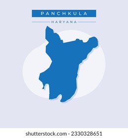 Vector illustration vector of Panchkula city map India city