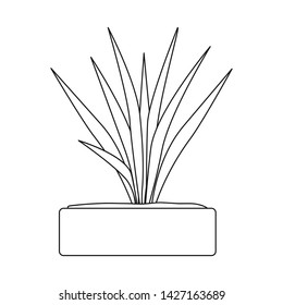 Vector illustration of panicle and rice logo. Collection of panicle and leaf stock vector illustration.
