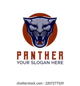 Vector Illustration Panther Logo Vector Design Stock Vector (Royalty ...