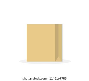 Vector illustration paper bag
