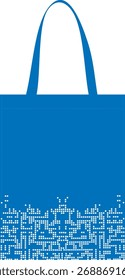 vector illustration of a paper bag