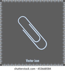 Vector illustration of paper clips 