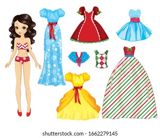 dress paper doll