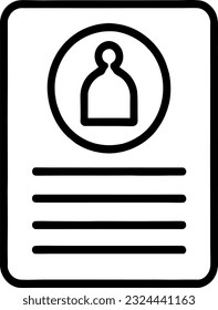 Vektorgrafik von Papiersymbol