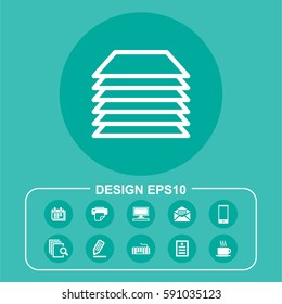 Vector Illustration Paper Icon