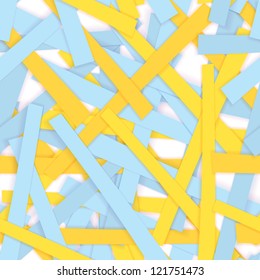 Vector illustration of paper stripe seamless background