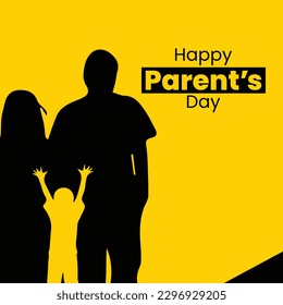 Vector illustration for Parents day. National Parent day, Global day of parents.