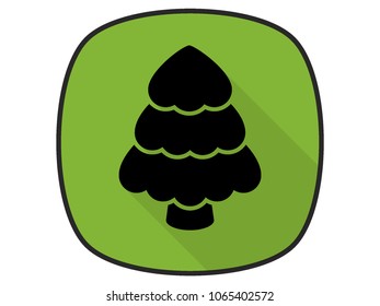 Vector illustration of a Park Tree Icon
