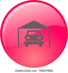 Vektorgrafik der Parkgarage-Symbol
