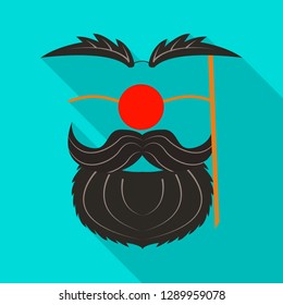 Vector illustration of party and birthday sign. Set of party and celebration stock symbol for web.