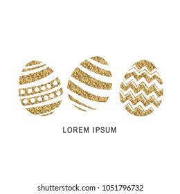 Vector illustration of Pascha logotype, badge and icon. Greetings postcard, card, invitation, poster, banner template lettering typography. 