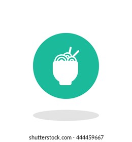Vector illustration of pasta icon