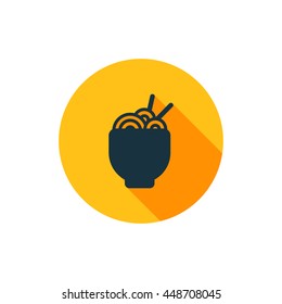 Vector illustration of pasta icon