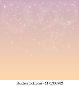 Vector illustration of pastel color abstract background with bokeh
