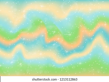 Vector illustration of pastel color abstract background with bokeh
