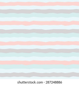 vector illustration of pastel wavy lines pattern