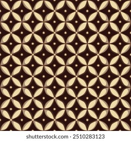 Vector Illustration patern BATIK MOTIF CEPLOK Batik Indonesian: is a technique of wax-resist dyeing applied to whole cloth, or cloth made using this technique originated from Indonesia.