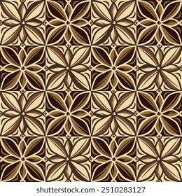 Vektor Illustrationsmuster BATIK MOTIF CEPLOK Batik Indonesisch: ist eine Technik der Wachsresistfärbung, die auf ganzes Tuch aufgebracht wird, oder ein Tuch, das mit dieser Technik hergestellt wurde und aus Indonesien stammt.