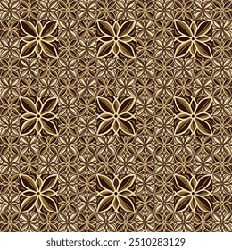 Vector Illustration patern BATIK MOTIF CEPLOK Batik Indonesian: is a technique of wax-resist dyeing applied to whole cloth, or cloth made using this technique originated from Indonesia.