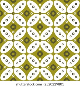 Vektor Illustrationsmuster moderBATIK MOTIF KAWUNG oder CEPLOK Batik Indonesisch: ist eine Technik der Wachsresistfärbung, die auf ganzes Tuch aufgebracht wird, oder ein Tuch, das mit dieser Technik hergestellt wurde und aus Indonesien stammt.