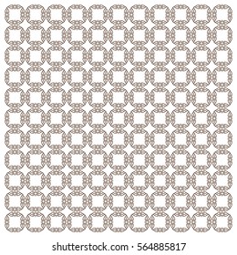 Vector Illustration. Pattern with art ornament. Elements for design. 