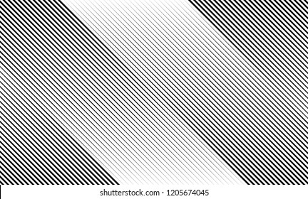 Vector Illustration of the pattern of black lines on white abstract background. EPS10.