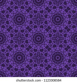 Vector illustration. pattern with floral mandala, decorative seamless ornament. design for print fabric, modern bandana