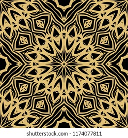 Vector illustration. pattern with floral ornament, decorative border. design for print fabric. paper for scrapbook